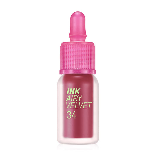 Peripera Lip Tint - Ink Airy Velvet #34 Plum Rose - Beauty Buddy