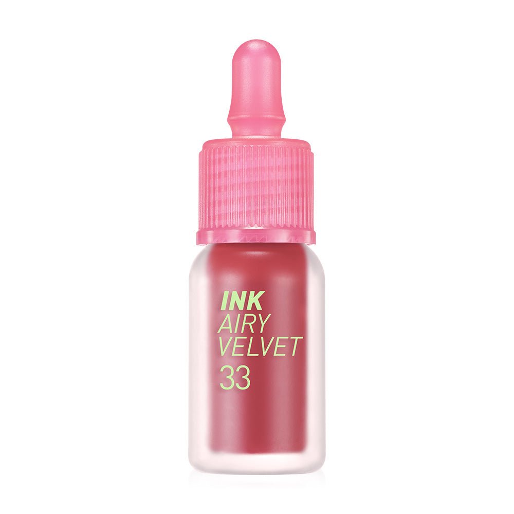 Peripera Lipstick - Ink Airy Velvet #33 Favorite Pink Rose - Beauty Buddy