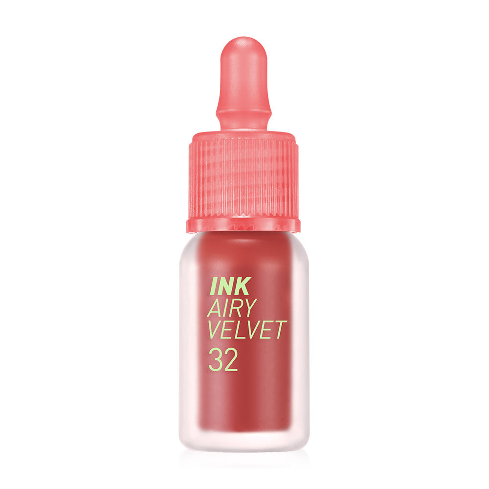 Peripera Lipstick - Ink Airy Velvet #32 Reddish Rose - Beauty Buddy