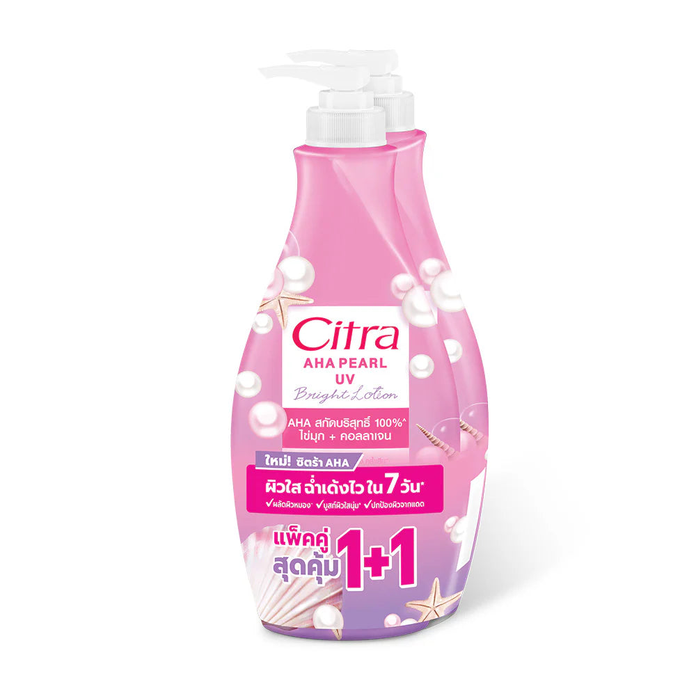 Citra AHA Pearl UV Bright Lotion 300ml x 2pcs
