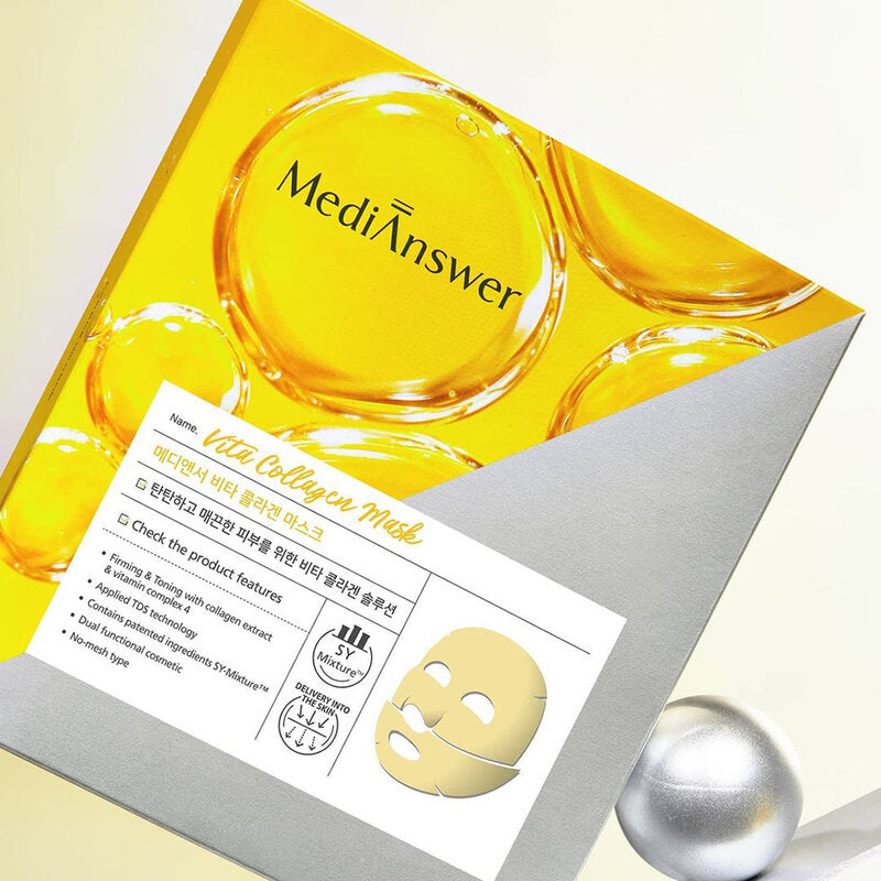 Medi Answer Vita Collagen Mask Facial Mask Sheet 37g
