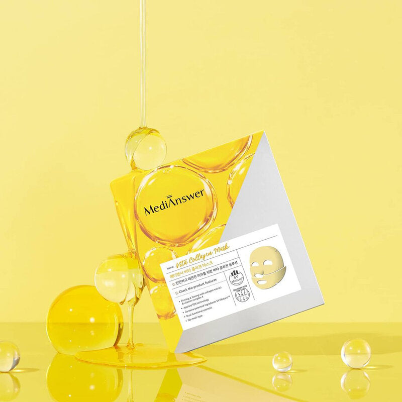 Medi Answer Vita Collagen Mask Facial Mask Sheet 37g