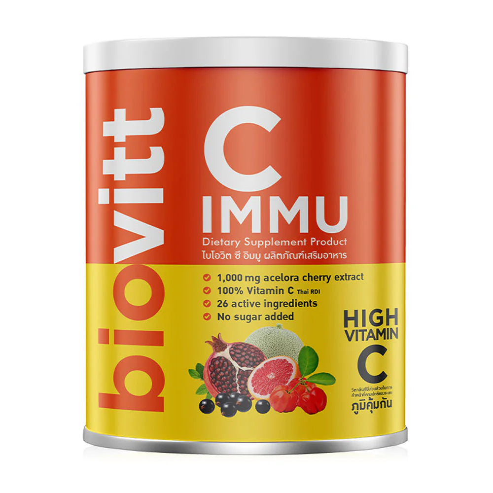 Biovitt C IMMU Vitamin C Powder Drink Supplement 240g