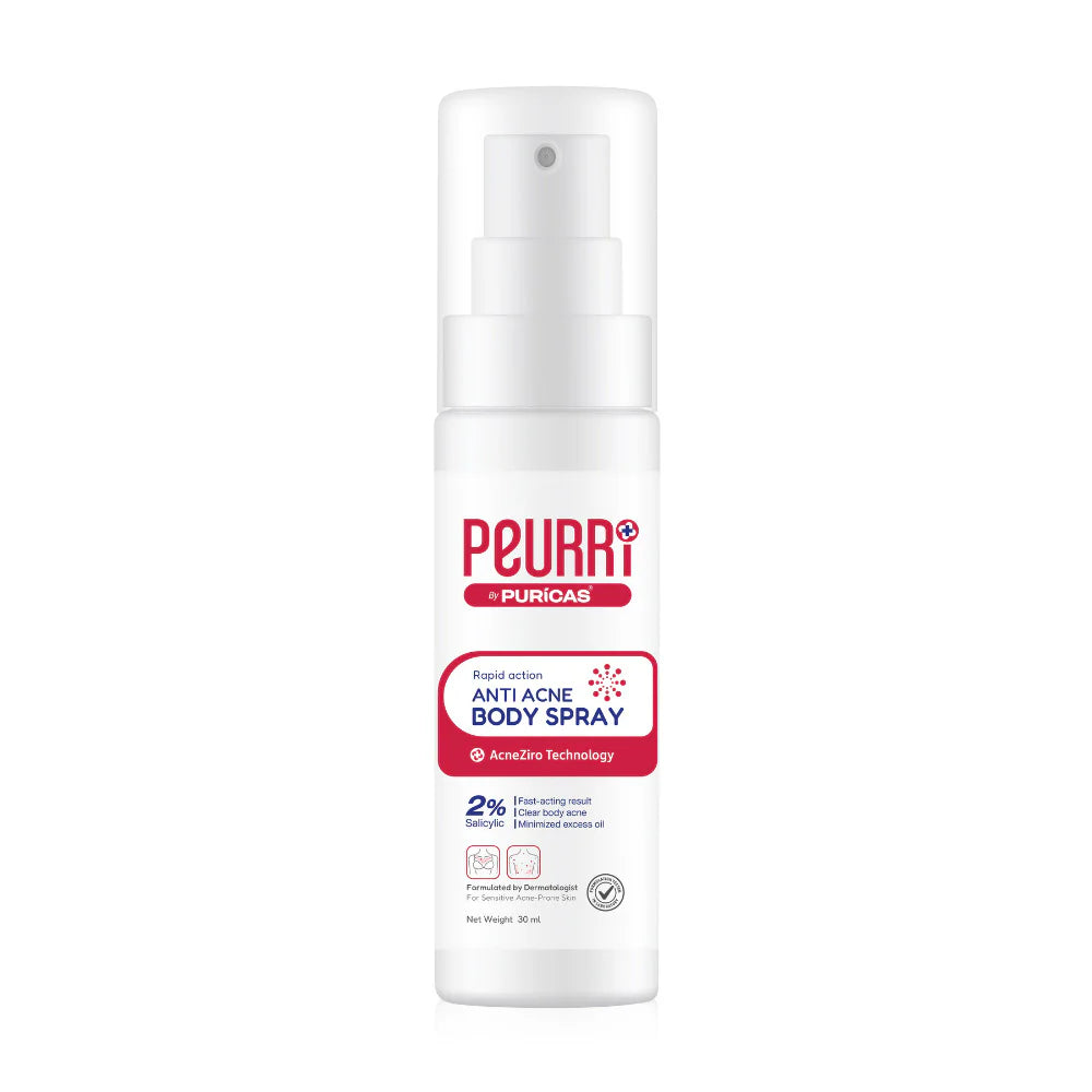 Peurri By Puricas Anti Acne Body Spray 30ml