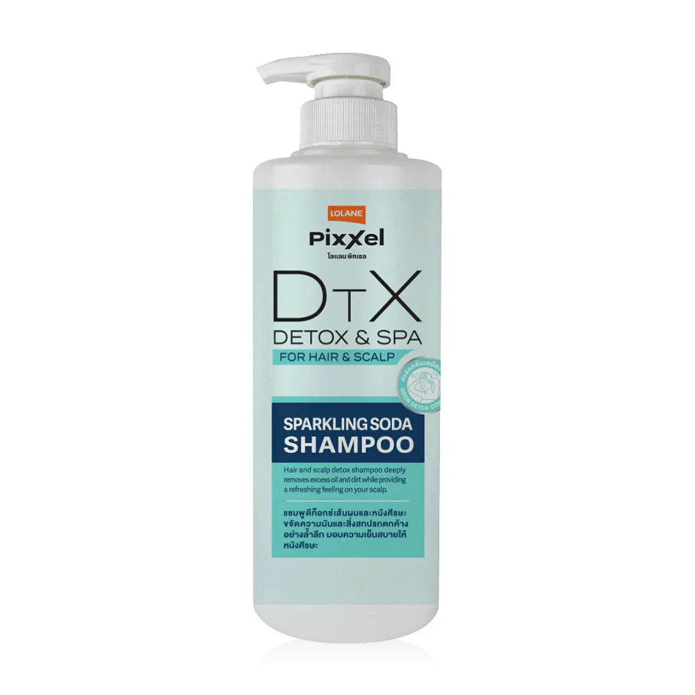 Lolane Pixxel Detox & Spa Sparkling Soda Shampoo 550ml