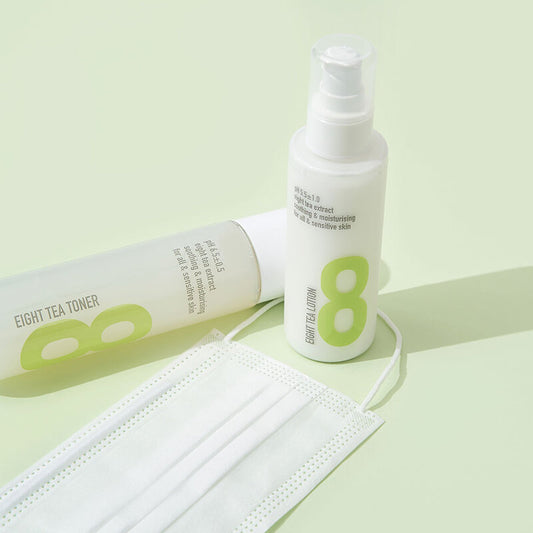 BOM Eight Tea Lotion - Water-Based Moisturizing Facial Cream - Beauty Buddy