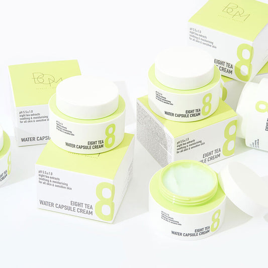 BOM Gel Facial Cream - Eight Tea Extracts for Hydration - Beauty Buddy