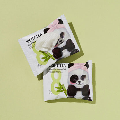 BOM Cleansing Pad - Eight Tea Lip and Eye Makeup Remover - Beauty Buddy