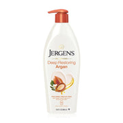 Jergens Oil-Infused Deep Restoring Argan 24-Hour Moisturizer Body Lotion 496ml
