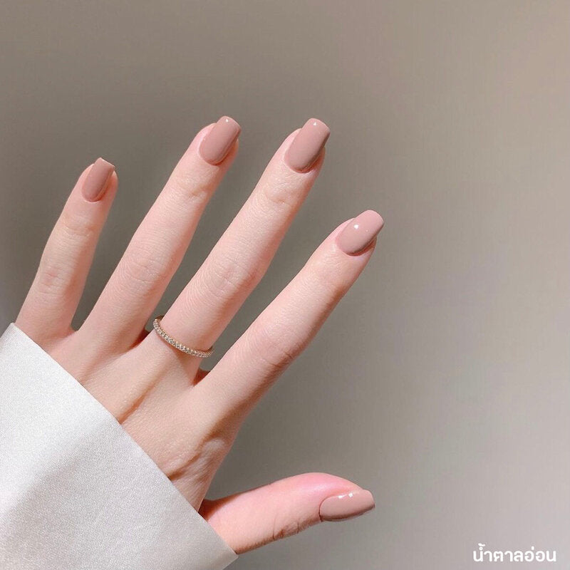 Rada Nail Gel Effect Nail Polish 11ml Light Brown