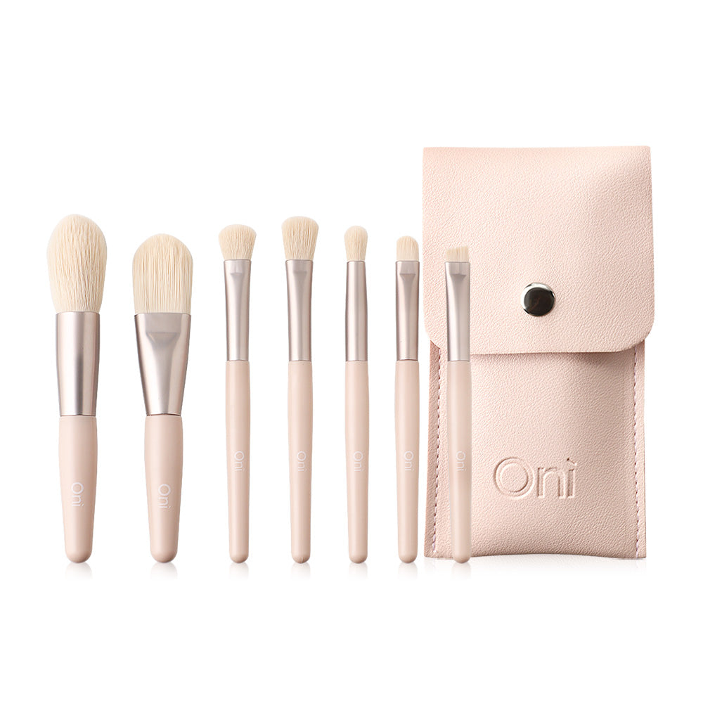 Oni Novice Portable Makeup Brush Set [7pcs]
