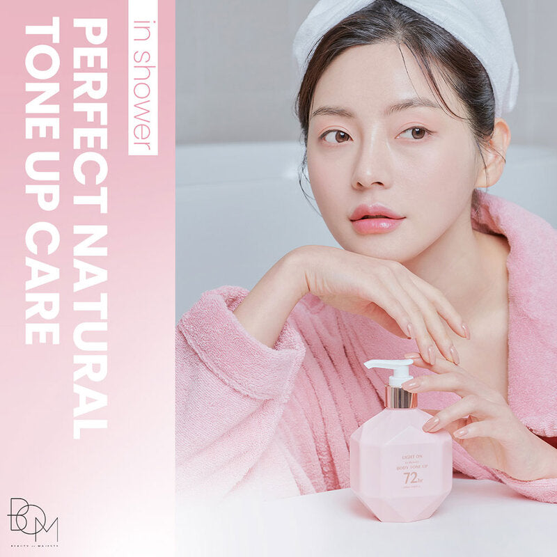 BOM Shower Cream - Tone-Up Formula for Radiant Skin