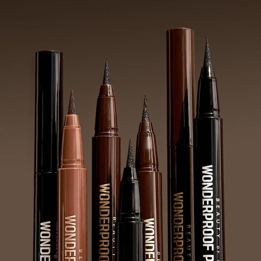 BOM Eyeliner Pen - Wonder Brown Waterproof Formula - Beauty Buddy