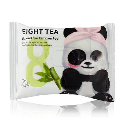 BOM Cleansing Pad - Eight Tea Lip and Eye Makeup Remover - Beauty Buddy