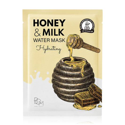 BOM Water Mask - Honey and Milk Extracts for Hydration - Beauty Buddy