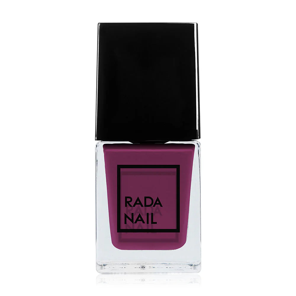 Rada Nail Gel Effect Nail Polish 11ml #Plum