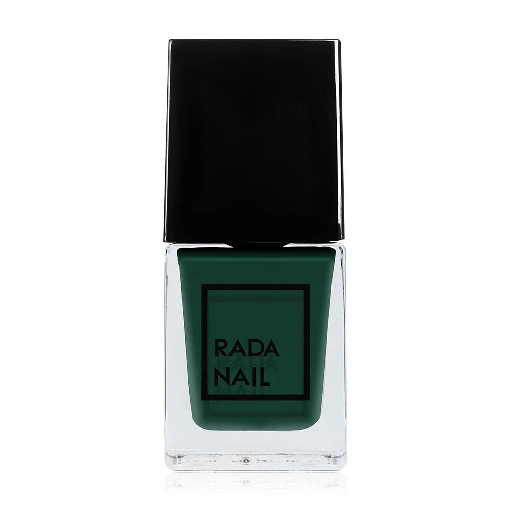 Rada Nail Gel Effect Nail Polish 11ml #Dark Green