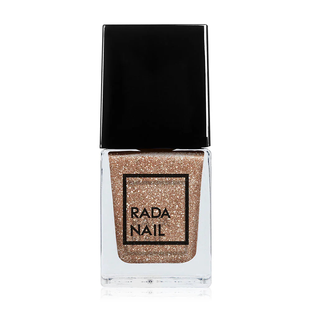 Rada Nail Gel Effect Nail Polish 11ml #Brown Sandy