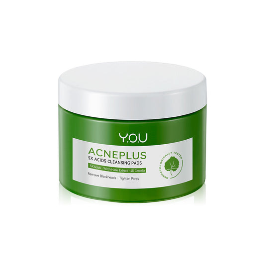 Y.O.U Cleansing Pads - 5X Acids & Witch Hazel Extract - Beauty Buddy