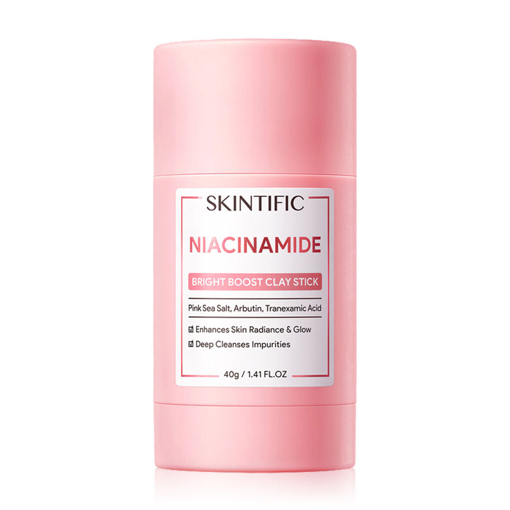 SKINTIFIC Niacinamide Bright Boost Clay Stick 40g