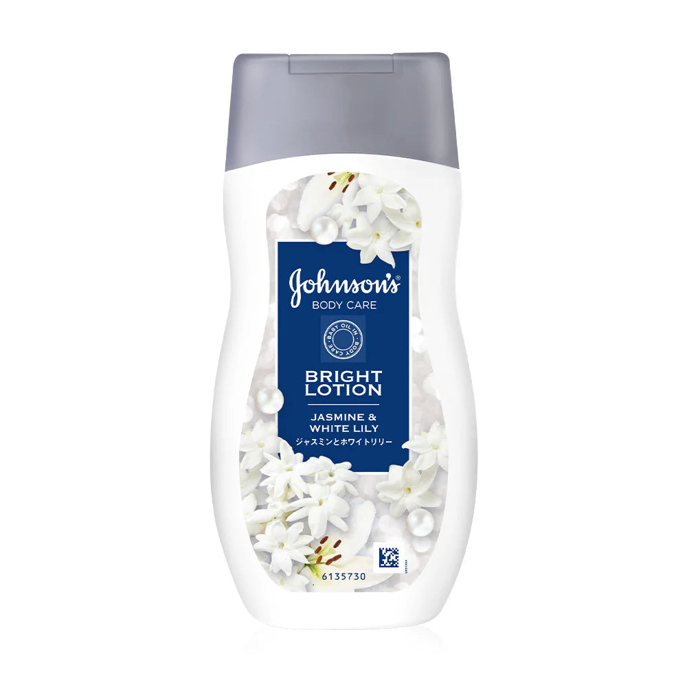 Johnsons Body Care Bright Lotion Jasmine & White Lily 200ml