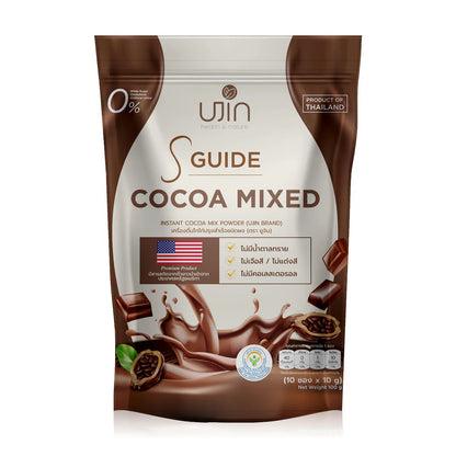 Ujin S Guide Cocoa Instant Cocoa Mix Powder [10g x 10 Sachets]
