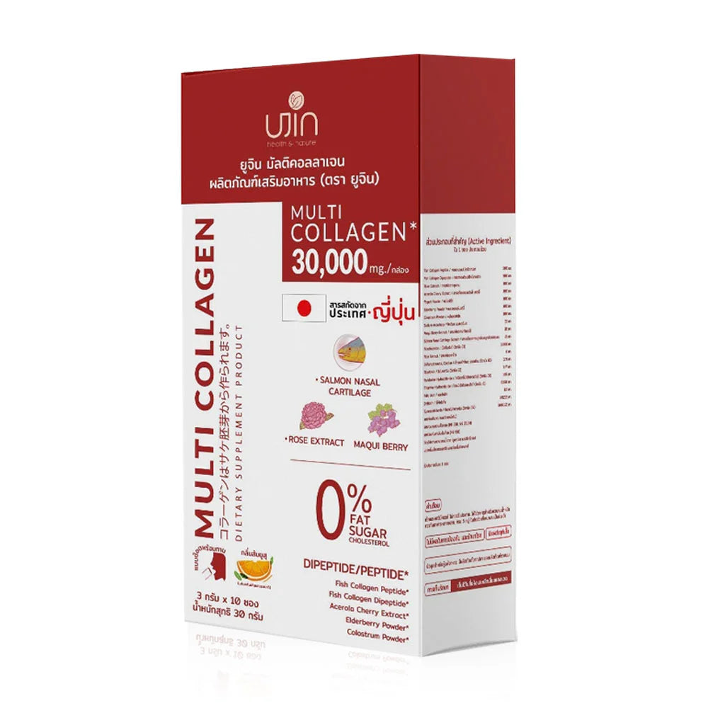 Ujin Multi Collagen Collagen dietary supplement 30,000 mg 3g x 10 Sachets