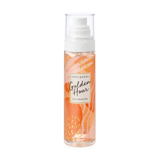 Cute Press Hair and Body Mist - Floral, Musk, and Tropical Wood Scent - Beauty Buddy
