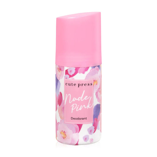 Cute Press Deodorant - Nude Pink Scent, Alcohol-Free Roll-On - Beauty Buddy