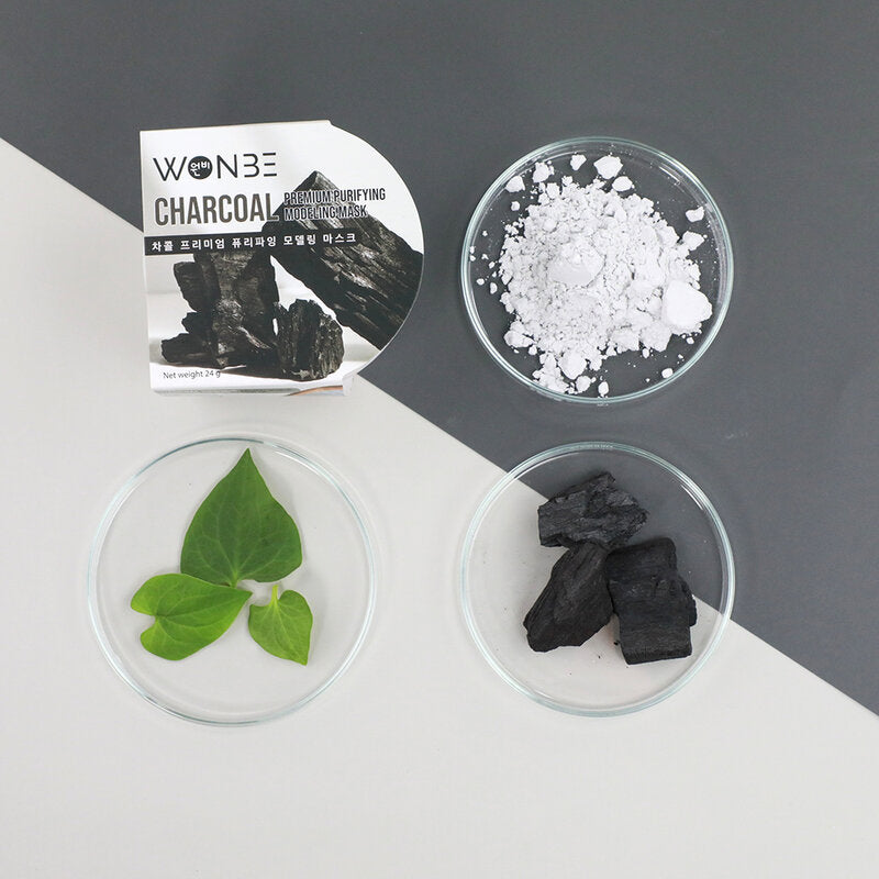 WONBE Charcoal Premium Purifying Modeling Mask 24g