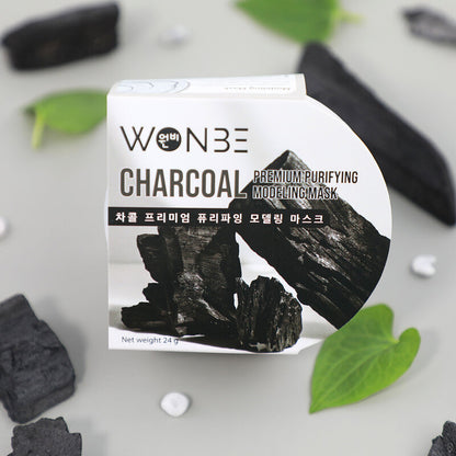 WONBE Charcoal Premium Purifying Modeling Mask 24g
