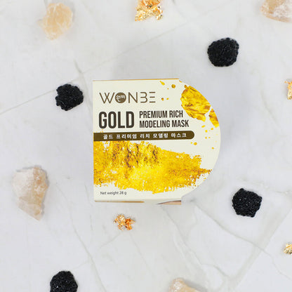 WONBE Gold Premium Rich Modeling Mask 28g Gel Mask