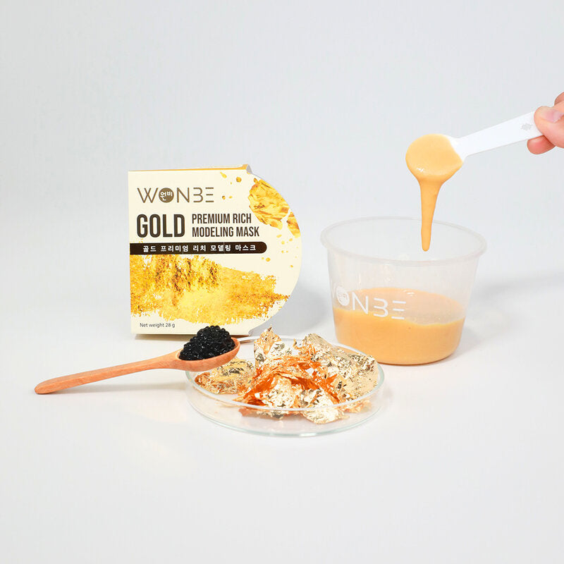 WONBE Gold Premium Rich Modeling Mask 28g Gel Mask
