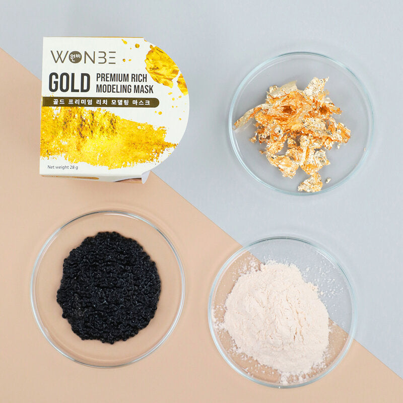 WONBE Gold Premium Rich Modeling Mask 28g Gel Mask