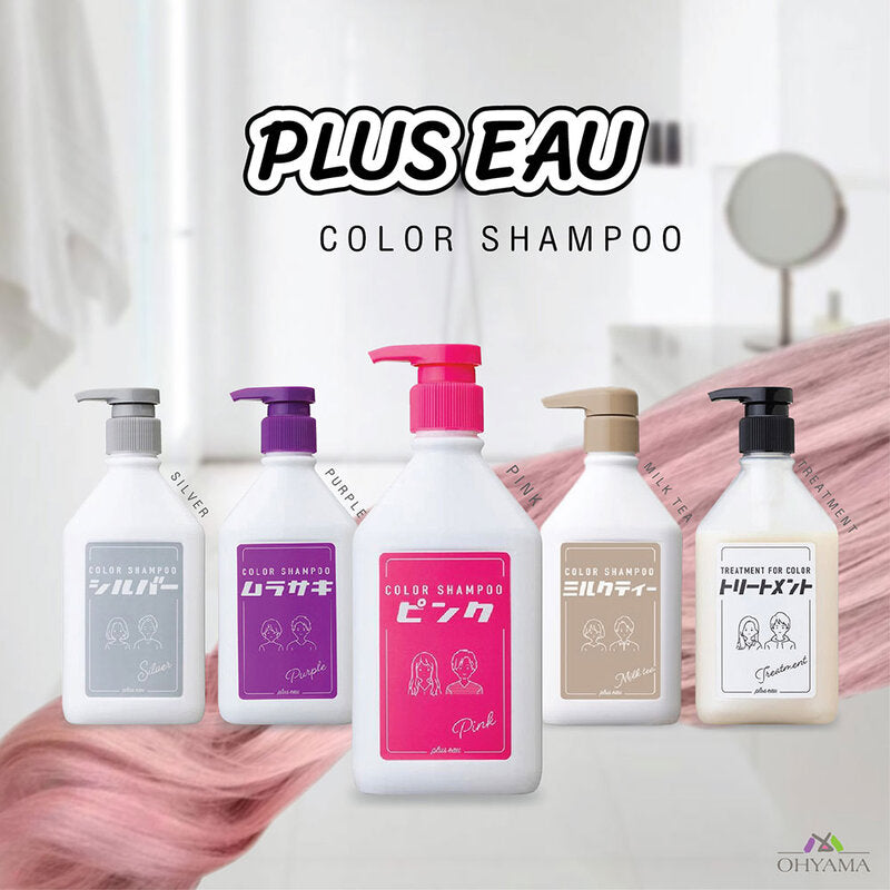 PLUS EAU Color Shampoo 280ml #Pink