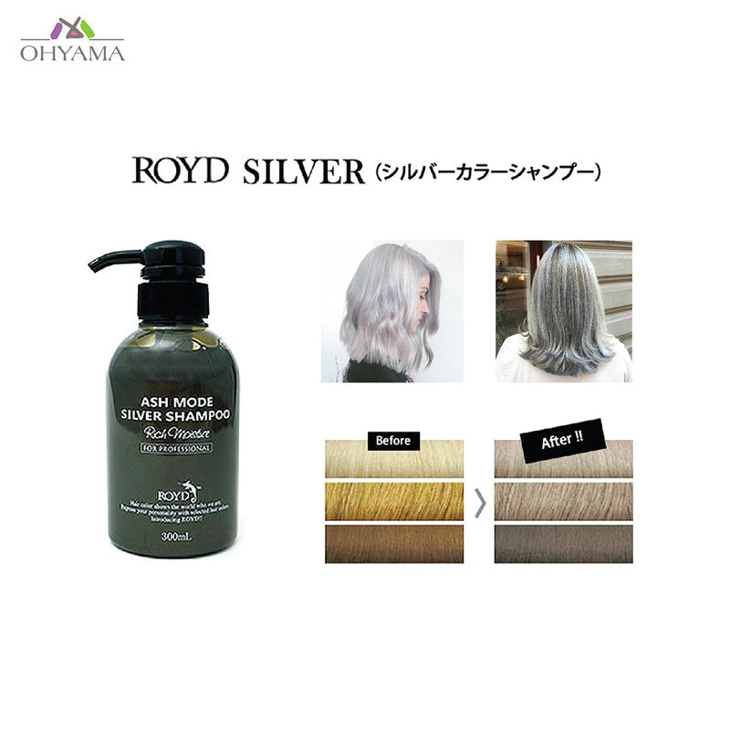 ROYD Ash Mode Silver Shampoo 300ml