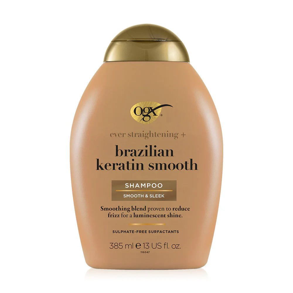 OGX Ever Straightening Brazilian Keratin Shampoo Smooth & Sleek 385ml
