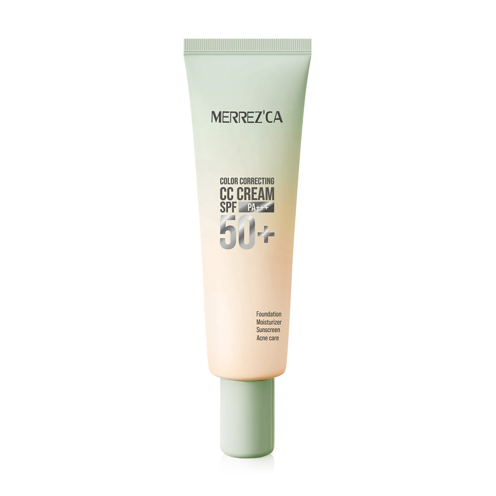 Merrezca CC Cream - Color Correcting SPF50+ PA+++