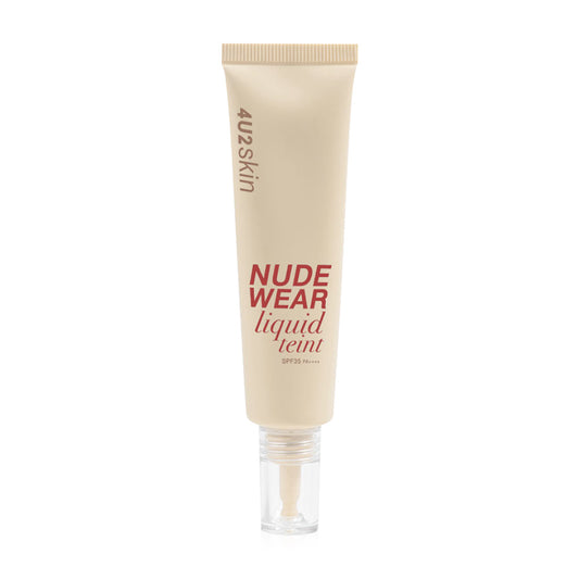 4U2 Foundation - Nude Wear Liquid Teint SPF35 PA++++ #01 Light - Beauty Buddy