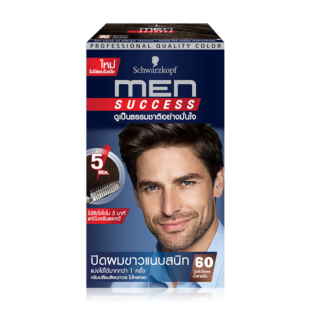 Schwarzkopf Men Success 80g #60 Dark Brown