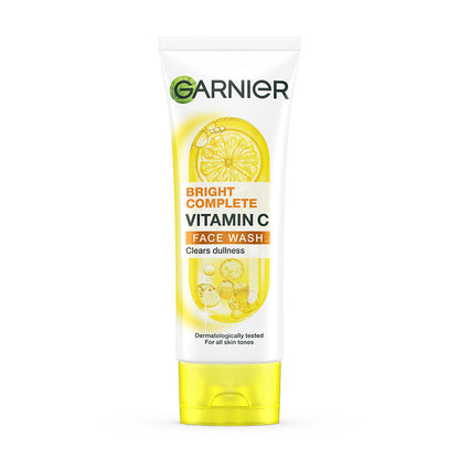 Garnier Bright Complete Vitamin C Face Wash 100ml