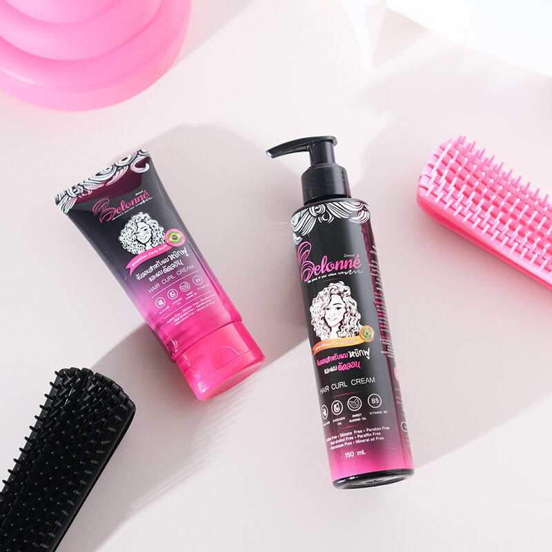 Belonne Brazilian Curly Style Hair Curl Cream 150ml