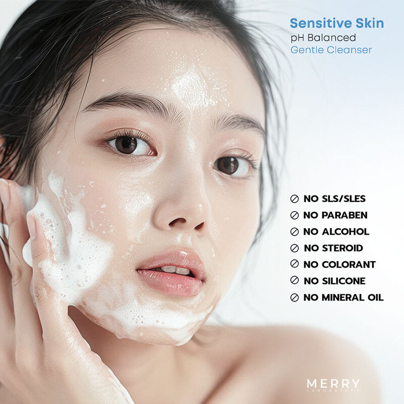 The Merry Laboratory Sensitive Skin Cleanser Gel 100ml