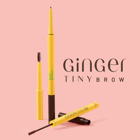 Baby Bright Eyebrow Pencil & Mascara - Extra-Fine Leaf Brown - Beauty Buddy