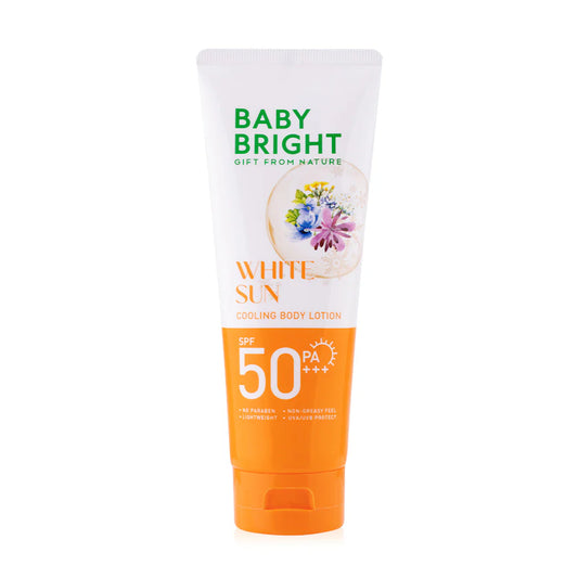 Baby Bright Body Lotion - SPF50 PA+++ Cooling Formula for Radiant Skin - Beauty Buddy