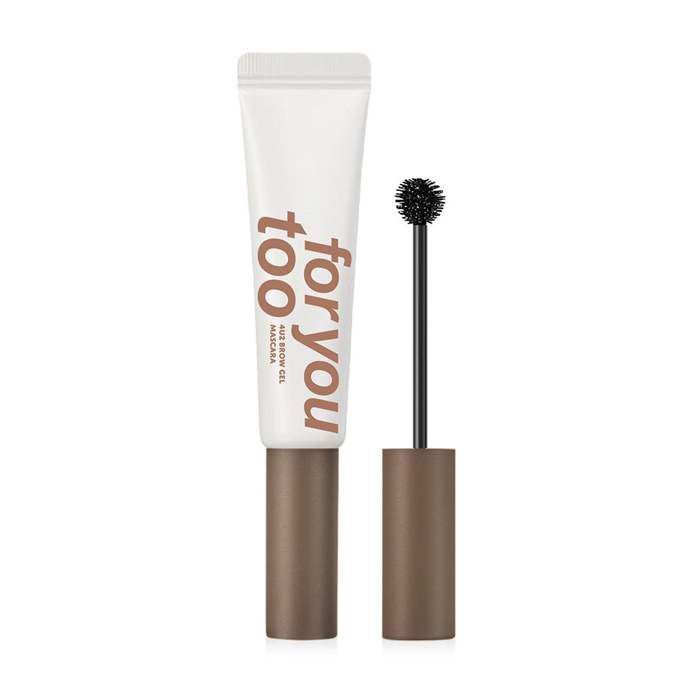 4U2 Brow Gel Mascara - Natural Brown Tint