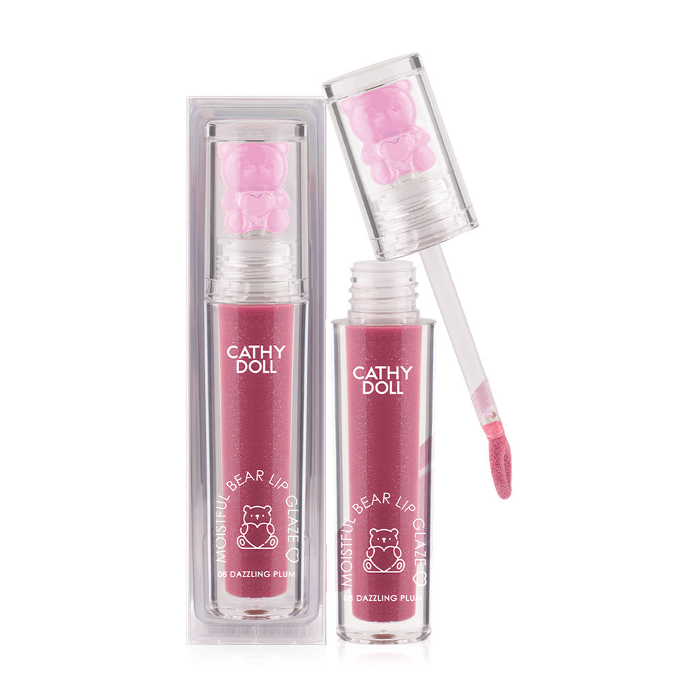 Cathy Doll Lip Glaze - Dazzling Plum Formula - Beauty Buddy