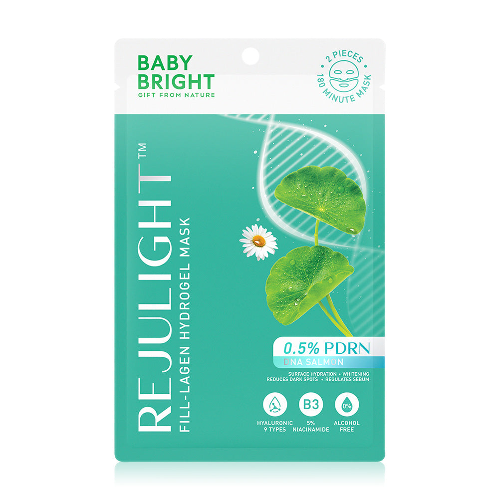 Baby Bright Hydrogel Mask - Rejulight Fill-Lagen for Moisturizing - Beauty Buddy