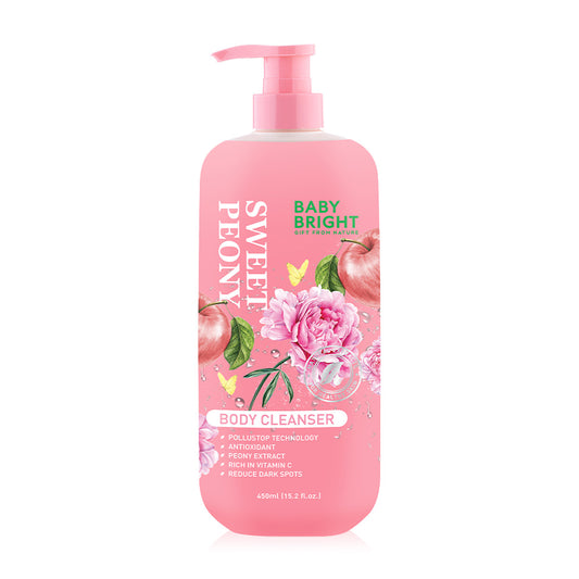 Baby Bright Body Cleanser - Sweet Peony 450ml - Beauty Buddy