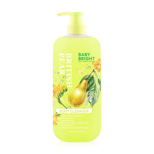 Baby Bright Body Cleanser - British Pear 450ml - Beauty Buddy